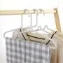 PAFUWEI 5 Pack Velvet Suit Clothes Hangers Plastic Non-Slip Coat Hanger Clothes Hangers with Notches, Ideal for Coats Jackets Pants Dress Clothes, Pink PAFUWEI 5 Pack Velvet Suit Clothes Hangers Plastic Non-Slip Coat Hanger Clothes Hangers with Notches, Ideal for Coats Jackets Pants Dress Clothes, Pink