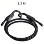 ROWEQPP Car Clothes Hanger Elastic Cothesline Belts Rope Laundry Interior Hanging Rope LW-1610A Black 1.5meter(59")
