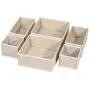 DIOMMELL 6 Pack Foldable Cloth Storage Boxes Closet Dresser Drawer Organizer Fabric Baskets Bins Containers Divider with Drawers for Clothes, Underwear, Bras, Socks, Lingerie, Clothing DIOMMELL 6 Pack Foldable Cloth Storage Boxes Closet Dresser Drawer Organizer Fabric Baskets Bins Containers Divider with Drawers for Clothes, Underwear, Bras, Socks, Lingerie, Clothing