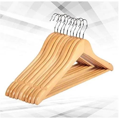 10pcs Solid Wood Hanger Non-Slip Hangers Clothes Hangers Shirts Sweaters Dress Hanger Drying Rack for Home 10pcs Solid Wood Hanger Non-Slip Hangers Clothes Hangers Shirts Sweaters Dress Hanger Drying Rack for Home