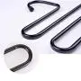 Clothes Pants Hangers Pants Hanger Multi-layer S-style Jeans Trouser Hanger Closet Organize Storage Stainless Steel Rack Space Saver For Tie Scarf Shock Jeans Towel Clothes(1 Pack ) for Pants Jeans Sc Clothes Pants Hangers Pants Hanger Multi-layer S-style Jeans Trouser Hanger Closet Organize Storage Stainless Steel Rack Space Saver For Tie Scarf Shock Jeans Towel Clothes(1 Pack ) for Pants Jeans Sc
