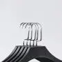 PeiQiH Plastic Suit Hangers, Black Wide Shoulder Space Saving Durable Heavy Duty Not-Slip Home Clothes Hangers for Coats Shirt Jackets Sweater-b-10 Pack 45x25x4cm PeiQiH Plastic Suit Hangers, Black Wide Shoulder Space Saving Durable Heavy Duty Not-Slip Home Clothes Hangers for Coats Shirt Jackets Sweater-b-10 Pack 45x25x4cm