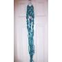 Vintage Turquoise Plant hanger Indoor