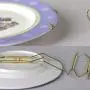 OFCCN Home Decor 8" to 16" Inchs Invisible Square Spring Holder W Type Hook Dish Hangers Wall Display Plate OFCCN Home Decor 8" to 16" Inchs Invisible Square Spring Holder W Type Hook Dish Hangers Wall Display Plate