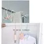 ZHAO YING Wall Mounted Clothes Hanger Multi-Functional Foldable Wall Drying Racks (Color : Green, Size : 1 Packs)
