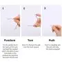 Super Hooks Picture Hanger,Gorilla Hooks - Hang Art, Clock, Shelves, Mirrors, Frames, or Planters for Home and Office Decorations - 20pcs