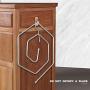 Stainless Steel Spiral Hanger 220cm, Elaco Premium Velvet Hangers Heavy Duty Clothes Hook Swivel 360 Quilt Blanket Rack, Rotating Quilt Storage Rack Good for Laundry Window Indoor Balcony