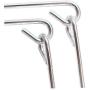 6 Tiers Clothes Hanger Metal with Clips Multi Stackable Hangers Saving More Space Tool for Slack Trouser Jeans Towels Etc