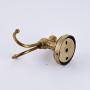 Rozin Antique Brass Bathroom Robe Towel Hook Wall Mounted Clothes Hanger