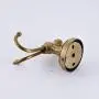 Rozin Antique Brass Bathroom Robe Towel Hook Wall Mounted Clothes Hanger Rozin Antique Brass Bathroom Robe Towel Hook Wall Mounted Clothes Hanger