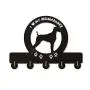 Coat racks coat hooks Dog Animal Silhouette Wooden Hanger Unique Gift Clothes Hat Key Hook/Coat Rack/Wall Hook Home Decoration Wall Stickers Kitchen Bathroom Towel Hook,Black (30cm) over door hooks