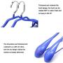 XMZFQ 10 Pack Suit Hangers Stainless Steel Anti-Rust Clothes Hangers Wide Shoulder Non-Slip Hangers for Coats Jackets Pants Dress Clothes,Gold