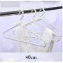 10pcs Random Color 40cm Adult Plastic Hanger Pearl Hangers, for Clothes Pegs Princess Clothespins Wedding Dress Hanger