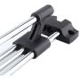 Hanger Retractable Clothes Hanger Rail Towel Coat Racks Closet Rod Standard Thickness Storage Areas Load Capacity Maximum Use Abs Plastic Stainless Steel abs Plastic (Size : 50cm)
