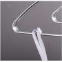 5pcs Clothes Hangers Durable Hangers for Clothes Antideformation Aluminium Alloy Closet Adult Skirt Dress Clothing Towel Storage Rack