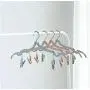 Portable Folding Coat Hanger Magic Multi-Function Clothes Hanger Clothes Drying Rack Plastic Clothes Hangers Home Organizer 10pcs Random Color Portable Folding Coat Hanger Magic Multi-Function Clothes Hanger Clothes Drying Rack Plastic Clothes Hangers Home Organizer 10pcs Random Color