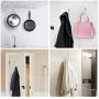Large Adhesive Hooks 22Ib(Max),Waterproof and Rustproof Wall Hooks for Hanging Heavy Duty,Stainless Steel Towel and Coats Hooks to use Inside Kitchen,Bathroom,Home and Office,16Pack (16)