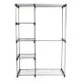 Smart-Home Closet Portable Clothes Hanger Garment Organizer Storage Rack Shelf Rod (Sliver, 44 3/4”(L) x 18”(W) x 67 3/4” (H)) Smart-Home Closet Portable Clothes Hanger Garment Organizer Storage Rack Shelf Rod (Sliver, 44 3/4”(L) x 18”(W) x 67 3/4” (H))