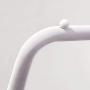 ZEMIN Floor Standing Coat Rack Clothes Hat Stand Hanger Hooks Rod Shelf Stoarge Simple Nordic Style Iron, White, 2 Styles Available (Color : A)