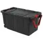 Set of 2 Rolling Storage Bins with Handles, Portable Containers with Latching Lid, Heavy Duty Durable Organizers for Garage, Workshop, Laundry Easy Mobility 40 Gallon Boxes Set of 2 Rolling Storage Bins with Handles, Portable Containers with Latching Lid, Heavy Duty Durable Organizers for Garage, Workshop, Laundry Easy Mobility 40 Gallon Boxes