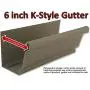 Quick Screw 6" inch Aluminum Hidden Rain Gutter Bracket Hook clip style Hangers with pre inserted 3" long ?" hex head self drilling screw (25 Per Package) Quick Screw 6" inch Aluminum Hidden Rain Gutter Bracket Hook clip style Hangers with pre inserted 3" long ?" hex head self drilling screw (25 Per Package)