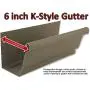 Quick Screw 6" inch Aluminum Hidden Rain Gutter Bracket Hook Clip Style Hangers with pre Inserted 3" Long ?" hex Head self Drilling Screw (40 Per Package) Quick Screw 6" inch Aluminum Hidden Rain Gutter Bracket Hook Clip Style Hangers with pre Inserted 3" Long ?" hex Head self Drilling Screw (40 Per Package)