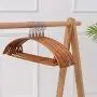 Domestic Wide Shoulder Drying Rack Sweater Anti-Deformation Clothes Hanger (10 Pcs Included),E Domestic Wide Shoulder Drying Rack Sweater Anti-Deformation Clothes Hanger (10 Pcs Included),E