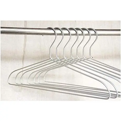 10PC Luxury Aluminum Tops Hanger,Strong Metal Clothes Hanger Decoration