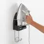 Brabantia Wall-Mounted Rest and Hanging Ironing Board Holder, Gray Brabantia Wall-Mounted Rest and Hanging Ironing Board Holder, Gray