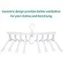 Clothes Hangers Space Saving Hangers Multi-Function Plastic Cascading Hanger Non Slip with Drying Rack Use for Home Wardrobe Dorm Apartment (White) Clothes Hangers Space Saving Hangers Multi-Function Plastic Cascading Hanger Non Slip with Drying Rack Use for Home Wardrobe Dorm Apartment (White)