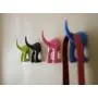 IKEA Bastis 2 Black Hooks for the Dog Cat Pet leashes hanger