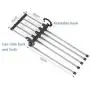 KIPB 5 in 1 Multifunctional Stainless Steel Tie Belt Pants Clothes Hanger Folding Space Saving Closet Organizer Storage Rack KIPB 5 in 1 Multifunctional Stainless Steel Tie Belt Pants Clothes Hanger Folding Space Saving Closet Organizer Storage Rack
