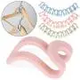 20Pcs Color Random Creative Mini Clothes Hanger Plastic Home Easy Hook Closet Organizer Storage Rack Holder Hook DIY Clothes Hanger 20Pcs Color Random Creative Mini Clothes Hanger Plastic Home Easy Hook Closet Organizer Storage Rack Holder Hook DIY Clothes Hanger