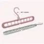 10pcs Random Color 3D Space Saving Hanger Magic Clothes Hanger 9Hole Towel Hook Closet Organizer Storage Rack 10pcs Random Color 3D Space Saving Hanger Magic Clothes Hanger 9Hole Towel Hook Closet Organizer Storage Rack