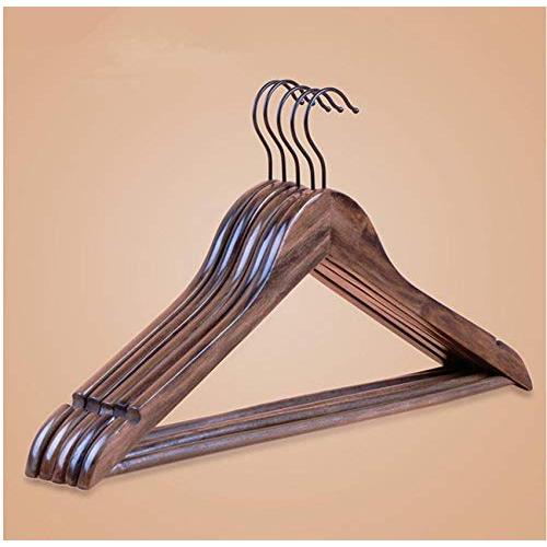 5pcs Wedding Dress Hanger Antislip Wooden Clothes Hangers, 45cm Wood Coat Suit Wedding Gown Display Hanger Space Saving