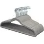 AmazonBasics Velvet Suit Clothes Hangers, 30-Pack, Gray AmazonBasics Velvet Suit Clothes Hangers, 30-Pack, Gray