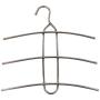 HJYPYJ Magic Hanger,Layered Storage Magical Hangers,Durable Stainless Steel Hanger,Space-Saving Organizer Hangers, Do Not Scratch Clothing/Gray / 1Pcs