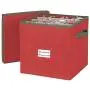 Christmas Ornament Storage Boxes with Lid - Store up to 64 Christmas Ornaments and Holiday Decor, a Storage Cube and Christmas Boxes Container to Preserve Holiday Decorations ? Durable 600D Material Christmas Ornament Storage Boxes with Lid - Store up to 64 Christmas Ornaments and Holiday Decor, a Storage Cube and Christmas Boxes Container to Preserve Holiday Decorations ? Durable 600D Material