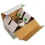 Set of 4 Quart Jar Storage Boxes by VICTORIO VKP1230 Set of 4 Quart Jar Storage Boxes by VICTORIO VKP1230