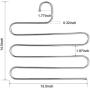 STAR-FLY S-Shape Pants Hanger Multi Layer Slack Trouser Hanger Space Saving Clothes Hanger for Pants Jeans Scarf Closet Storage Organizer(4-Pack) STAR-FLY S-Shape Pants Hanger Multi Layer Slack Trouser Hanger Space Saving Clothes Hanger for Pants Jeans Scarf Closet Storage Organizer(4-Pack)
