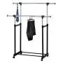 Cypressshop Rolling Laundry Drying Rack Adjustable Telescopic Double Rails Heavy Duty Garment Clothing Hanging Dryer Storage Hanger Clothes Home Furniture Cypressshop Rolling Laundry Drying Rack Adjustable Telescopic Double Rails Heavy Duty Garment Clothing Hanging Dryer Storage Hanger Clothes Home Furniture