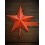 Star Metal Wall Hanger, Large Hook Rack for Entrance, Fire Orange or Pick Color, Hanging Coats Jackets Hats Keys, Bathroom Towel Holder