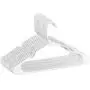 Nrpfell 20 Pack Premium Plastic Hangers, Durable & Strong Standard Hangers for Clothes & Pants, White Nrpfell 20 Pack Premium Plastic Hangers, Durable & Strong Standard Hangers for Clothes & Pants, White