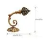 FONGBAY Art Zinc Alloy Metal Tieback Multi Use Wall Coat Hook Curtain Hook Holdbacks Clothes Hanger Wall Hooks (Carving Hollow Out Design) (Gold)
