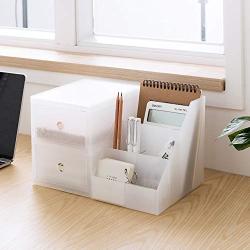 Poeland Multifunctional Desktop Management Organizer Makeup Storage Boxes Collection