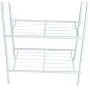 Sdoveb Garment Rack Floor Coat Rack with 2 Tier Shoes Stand Multifunctional Clothes Hanger Home Bedroom Wardrobe Coat Storage Rack (White) Sdoveb Garment Rack Floor Coat Rack with 2 Tier Shoes Stand Multifunctional Clothes Hanger Home Bedroom Wardrobe Coat Storage Rack (White)