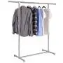 FDInspiration Silver 51.6" Steel Garment Rack Single Bar Clothes Hanger with Ebook FDInspiration Silver 51.6" Steel Garment Rack Single Bar Clothes Hanger with Ebook
