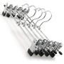 10PCS New Hangers for Clothes Stainless Steel Clip Stand Hanger Pants Skirt Kid Clothes Adjustable Pinch Grip Cabide