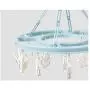 Plastic Multifunctional Hanger 18 Clip Drying Rack Drying Rack Socks Clip Hanger Socks Clip Clothes Clip 10Pack