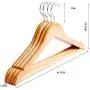 Clothes Hangers, Wooden Hangers,(20 Pack) Premium Heavy Duty Wooden Coat Hangers with Trouser Bar,Precisely Cut Notches,Extra Smooth Finish,Ideal for Home and Shops - Space Saving Solution Clothes Hangers, Wooden Hangers,(20 Pack) Premium Heavy Duty Wooden Coat Hangers with Trouser Bar,Precisely Cut Notches,Extra Smooth Finish,Ideal for Home and Shops - Space Saving Solution